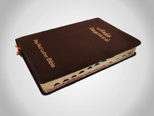 Tamil Bible | Royal Red Ltr Spl Yapp with Thumb Index | Big Letter Bible