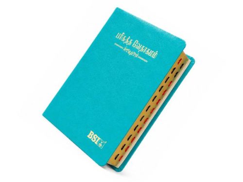 Tamil Bible | Demy Colour Glit Yapp | Thumb Index | Green